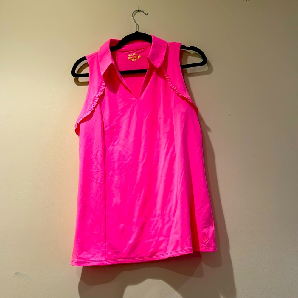 NWOT Lily Pulitzer Martina Lucretia polo sz large